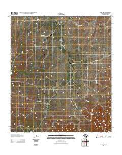 Cub Lake Texas Historical topographic map, 1:24000 scale, 7.5 X 7.5 Minute, Year 2012