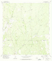 Cuevitas Texas Historical topographic map, 1:24000 scale, 7.5 X 7.5 Minute, Year 1972