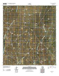 Cuevitas Texas Historical topographic map, 1:24000 scale, 7.5 X 7.5 Minute, Year 2010