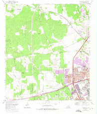 Culebra Hill Texas Historical topographic map, 1:24000 scale, 7.5 X 7.5 Minute, Year 1966