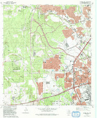 Culebra Hill Texas Historical topographic map, 1:24000 scale, 7.5 X 7.5 Minute, Year 1993