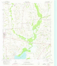 Culleoka Texas Historical topographic map, 1:24000 scale, 7.5 X 7.5 Minute, Year 1960