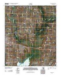 Culleoka Texas Historical topographic map, 1:24000 scale, 7.5 X 7.5 Minute, Year 2010