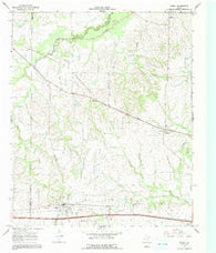 Cumby Texas Historical topographic map, 1:24000 scale, 7.5 X 7.5 Minute, Year 1964