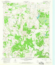 Cundiff Texas Historical topographic map, 1:24000 scale, 7.5 X 7.5 Minute, Year 1964