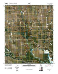 Cunningham Texas Historical topographic map, 1:24000 scale, 7.5 X 7.5 Minute, Year 2010