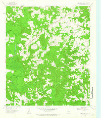 Cunningham Creek Texas Historical topographic map, 1:24000 scale, 7.5 X 7.5 Minute, Year 1961