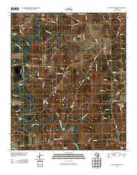 Cunningham Creek Texas Historical topographic map, 1:24000 scale, 7.5 X 7.5 Minute, Year 2010