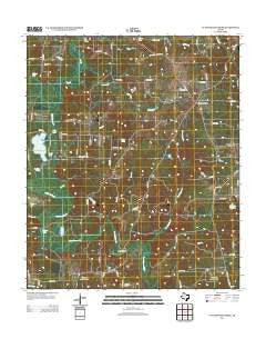 Cunningham Creek Texas Historical topographic map, 1:24000 scale, 7.5 X 7.5 Minute, Year 2013