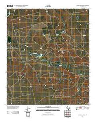 Currie Reservoir Texas Historical topographic map, 1:24000 scale, 7.5 X 7.5 Minute, Year 2010