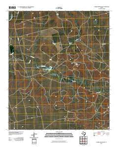 Currie Reservoir Texas Historical topographic map, 1:24000 scale, 7.5 X 7.5 Minute, Year 2010