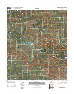Currie Reservoir Texas Historical topographic map, 1:24000 scale, 7.5 X 7.5 Minute, Year 2013