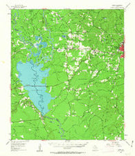 Curtis Texas Historical topographic map, 1:62500 scale, 15 X 15 Minute, Year 1955