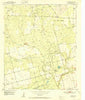 Cuthbert Texas Historical topographic map, 1:24000 scale, 7.5 X 7.5 Minute, Year 1952