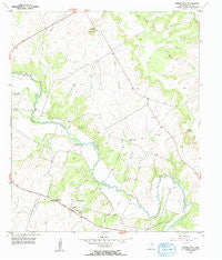 Cutoff Mtn Texas Historical topographic map, 1:24000 scale, 7.5 X 7.5 Minute, Year 1956