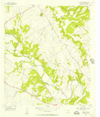 Cutoff Mtn Texas Historical topographic map, 1:24000 scale, 7.5 X 7.5 Minute, Year 1956
