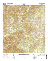 Cutting Pen Draw Texas Current topographic map, 1:24000 scale, 7.5 X 7.5 Minute, Year 2016