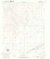 Cuyler Texas Historical topographic map, 1:24000 scale, 7.5 X 7.5 Minute, Year 1966