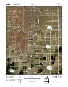 Cuyler Texas Historical topographic map, 1:24000 scale, 7.5 X 7.5 Minute, Year 2010