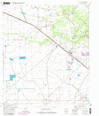 Cypress Texas Historical topographic map, 1:24000 scale, 7.5 X 7.5 Minute, Year 1970