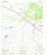 Cypress Texas Historical topographic map, 1:24000 scale, 7.5 X 7.5 Minute, Year 1970