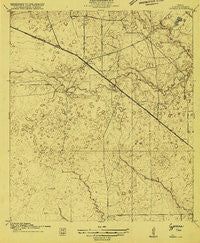 Cypress Texas Historical topographic map, 1:24000 scale, 7.5 X 7.5 Minute, Year 1915