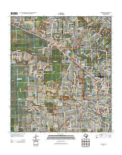 Cypress Texas Historical topographic map, 1:24000 scale, 7.5 X 7.5 Minute, Year 2013