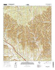 Cypress Creek Texas Current topographic map, 1:24000 scale, 7.5 X 7.5 Minute, Year 2016