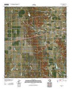 D'Hanis Texas Historical topographic map, 1:24000 scale, 7.5 X 7.5 Minute, Year 2010