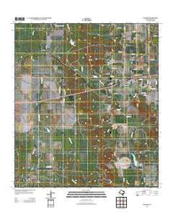 D'Hanis Texas Historical topographic map, 1:24000 scale, 7.5 X 7.5 Minute, Year 2013