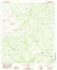 Dabney Tank Texas Historical topographic map, 1:24000 scale, 7.5 X 7.5 Minute, Year 1982
