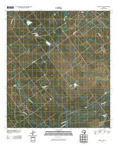 Dabney Tank Texas Historical topographic map, 1:24000 scale, 7.5 X 7.5 Minute, Year 2010