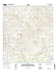 Dabney Tank Texas Current topographic map, 1:24000 scale, 7.5 X 7.5 Minute, Year 2016
