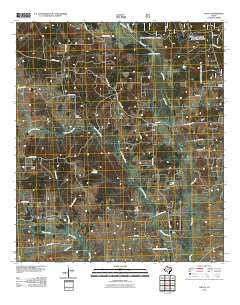 Dacus Texas Historical topographic map, 1:24000 scale, 7.5 X 7.5 Minute, Year 2010