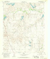 Dads Creek Texas Historical topographic map, 1:24000 scale, 7.5 X 7.5 Minute, Year 1967