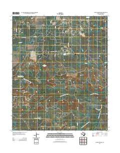 Dads Corner Texas Historical topographic map, 1:24000 scale, 7.5 X 7.5 Minute, Year 2012