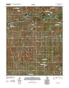 Dads Creek Texas Historical topographic map, 1:24000 scale, 7.5 X 7.5 Minute, Year 2010