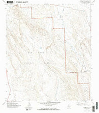 Dagger Flat Texas Historical topographic map, 1:24000 scale, 7.5 X 7.5 Minute, Year 1971