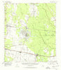 Daisetta Texas Historical topographic map, 1:62500 scale, 15 X 15 Minute, Year 1955