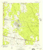 Daisetta Texas Historical topographic map, 1:62500 scale, 15 X 15 Minute, Year 1955