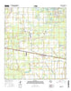 Daisetta Texas Current topographic map, 1:24000 scale, 7.5 X 7.5 Minute, Year 2016