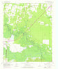 Dalby Springs Texas Historical topographic map, 1:24000 scale, 7.5 X 7.5 Minute, Year 1965