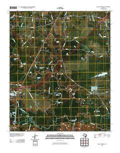 Dalby Springs Texas Historical topographic map, 1:24000 scale, 7.5 X 7.5 Minute, Year 2010