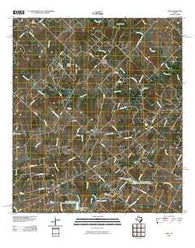 Dale Texas Historical topographic map, 1:24000 scale, 7.5 X 7.5 Minute, Year 2010