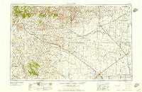 Dalhart Texas Historical topographic map, 1:250000 scale, 1 X 2 Degree, Year 1958