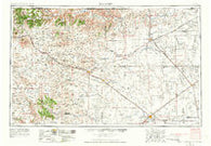 Dalhart Texas Historical topographic map, 1:250000 scale, 1 X 2 Degree, Year 1954