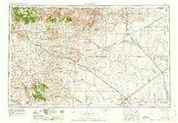 Dalhart Texas Historical topographic map, 1:250000 scale, 1 X 2 Degree, Year 1962