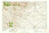 Dalhart Texas Historical topographic map, 1:250000 scale, 1 X 2 Degree, Year 1962