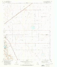 Dalhart East Texas Historical topographic map, 1:24000 scale, 7.5 X 7.5 Minute, Year 1973