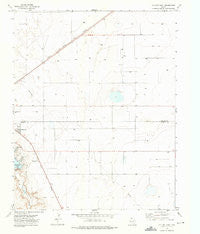 Dalhart East Texas Historical topographic map, 1:24000 scale, 7.5 X 7.5 Minute, Year 1973